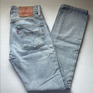 Levi's Blue Straight Leg Jeans Classic Style